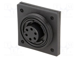 Connector: circular; socket; female; PIN: 6; Buccaneer Standard