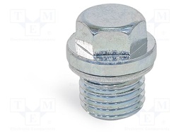 Hexagon head screw plug; with seal; Thread: M48; Pitch: 2; steel