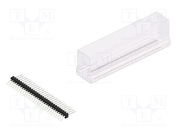 Connector: pin strips; pin header; male; PIN: 30; 1.27mm; SMT; 1x30