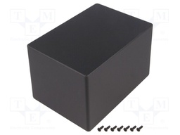 Enclosure: multipurpose; 1550; X: 121mm; Y: 171mm; Z: 105mm; black