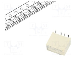 Relay: electromagnetic; DPDT; Ucoil: 3VDC; 0.3A/125VAC; 1A/30VDC