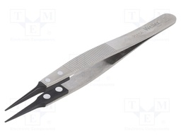 Tweezers; 120mm; Blades: straight,narrowed