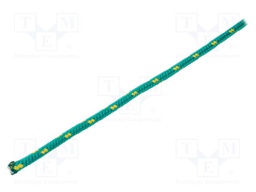 Rope; polypropylene; Ørope: 5mm; L: 100m; with a core; green