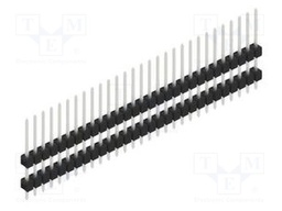 Connector: pin strips; pin header; male; PIN: 29; 2.54mm; THT; 1x29