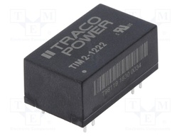 Converter: DC/DC; 2W; Uin: 9÷18V; Uout: 12VDC; Uout2: -12VDC; DIP16