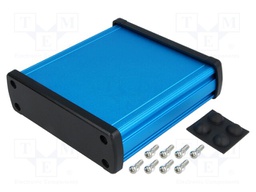 Enclosure: multipurpose; X: 113.7mm; Y: 119mm; Z: 35.2mm; aluminium