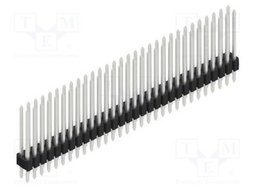 Connector: pin strips; pin header; male; PIN: 60; 1.27mm; THT; 2x30
