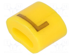 Markers for cables and wires; Label symbol: L; 1.1÷2.5mm; H: 3mm