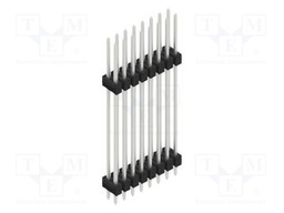 Connector: pin strips; pin header; male; PIN: 16; 2.54mm; THT; 2x8