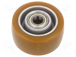 Transport wheel; Ø: 80mm; W: 38mm; 200kg; Mat: polyurethane