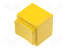 Button; full housing; yellow; Application: MEC15401,MEC15451