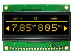 Display: OLED; matrix; 128x32; Dim: 63.2x43.1x6mm; 1x20; -40÷85°C