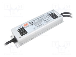Power supply: switched-mode; LED; 149.8W; 54÷107VDC; 700÷1400mA