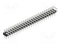 Connector: pin strips; pin header; male; PIN: 48; 2.54mm; THT; 2x24