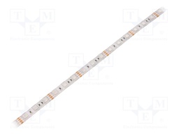 LED tape; RGB; LED/m: 60; SMD; 5050; 12V; 10mm; in gel; white PCB