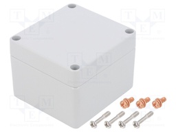 Enclosure: multipurpose; X: 75mm; Y: 80mm; Z: 57mm; S-8100; aluminium