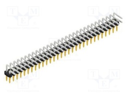 Connector: pin strips; pin header; male; PIN: 60; 2mm; THT; 2x30