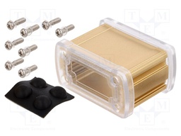 Enclosure: multipurpose; X: 68.7mm; Y: 49mm; Z: 35.2mm; silver