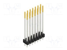 Connector: pin strips; pin header; male; PIN: 14; 2.54mm; THT; 2x7