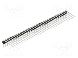 Connector: pin strips; pin header; male; PIN: 35; 2.54mm; THT; 1x35