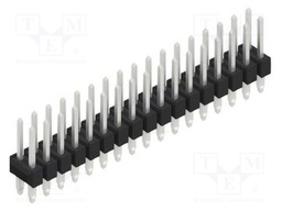 Connector: pin strips; pin header; male; PIN: 34; 2.54mm; THT; 2x17