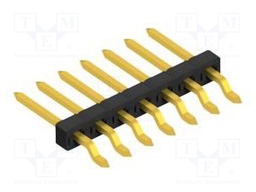 Connector: pin strips; pin header; male; PIN: 7; 2mm; SMT; 1x7; 100V