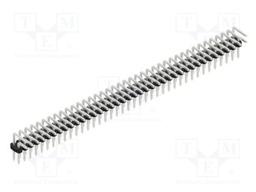 Connector: pin strips; pin header; male; PIN: 78; 2mm; THT; 2x39