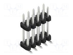 Connector: pin strips; pin header; male; PIN: 10; 2mm; SMT; 2x5; 100V