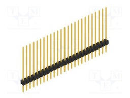Connector: pin strips; pin header; male; PIN: 25; 2.54mm; THT; 1x25