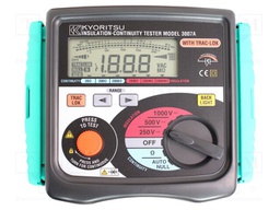 Meter: insulation resistance; LCD,bargraph,with a backlit