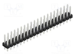 Connector: pin strips; pin header; male; PIN: 40; 2.54mm; THT; 2x20