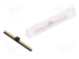 Connector: pin strips; pin header; male; PIN: 70; 2mm; SMT; 2x35