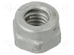 Nut; with protection; hexagonal; M6; 1; steel; 10mm; BN 2065