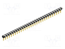 Connector: pin strips; pin header; male; PIN: 30; 2.54mm; THT; 1x30
