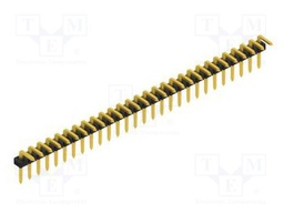 Connector: pin strips; pin header; male; PIN: 28; 2mm; THT; 1x28