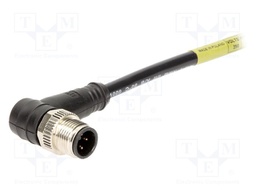Plug; M12; PIN: 4; male; A code-DeviceNet / CANopen; 5m; IP67; 250V