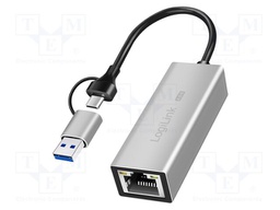 USB to Fast Ethernet adapter; USB 3.2; 10/100/1000/2500Mbps