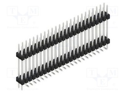 Connector: pin strips; pin header; male; PIN: 48; 2.54mm; SMT; 2x24