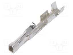 Contact; female; 24AWG÷22AWG; SL; tinned; crimped; bulk; for cable