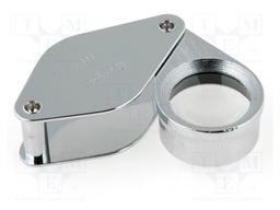 Folding magnifier; Mag: x10; Lens diam: 20mm