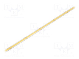 COB LED tape; white neutral; 24V; LED/m: 320; 8mm; IP20; 8W/m