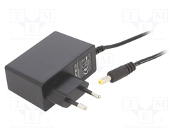 Power supply: switched-mode; constant voltage; 15VDC; 1.6A; 24W