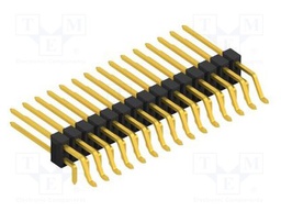 Connector: pin strips; pin header; male; PIN: 30; 2.54mm; SMT,THT