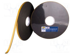 Tape: fixing; W: 12mm; L: 10m; D: 3mm; V: double-sided; anthracite