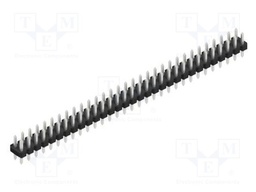 Connector: pin strips; pin header; male; PIN: 62; 2.54mm; THT; 2x31