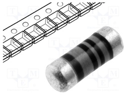 Resistor: thin film; SMD; 0204 minimelf; 7.5kΩ; 0.4W; ±0.1%