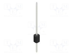 Connector: pin strips; pin header; male; PIN: 1; 1.27mm; THT; 1x1