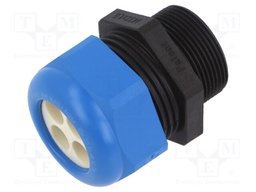 Cable gland; M32; 1.5; IP68; polyamide; black-blue