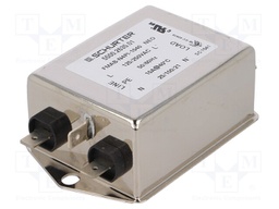 Filter: anti-interference; 250VAC; Ioper.max: 10A; Ir: 1mA; Poles: 1