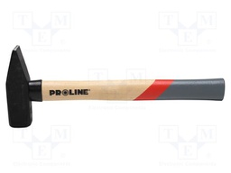 Hammer; 500g; Handle mat: wood (beech); Kind: fitter type